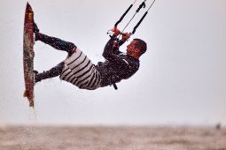 Hugo Burlinski, Maitres du vent, Sport, Kitesurf
