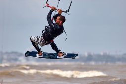 Hugo Burlinski, Maitres du vent, Sport, Kitesurf