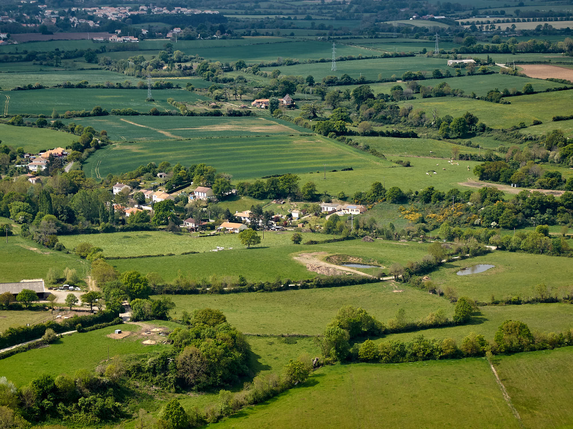 St-Michel vue du ciel