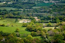 Objets volants, Vue aerienne, Paysage, Campagne, Tourisme