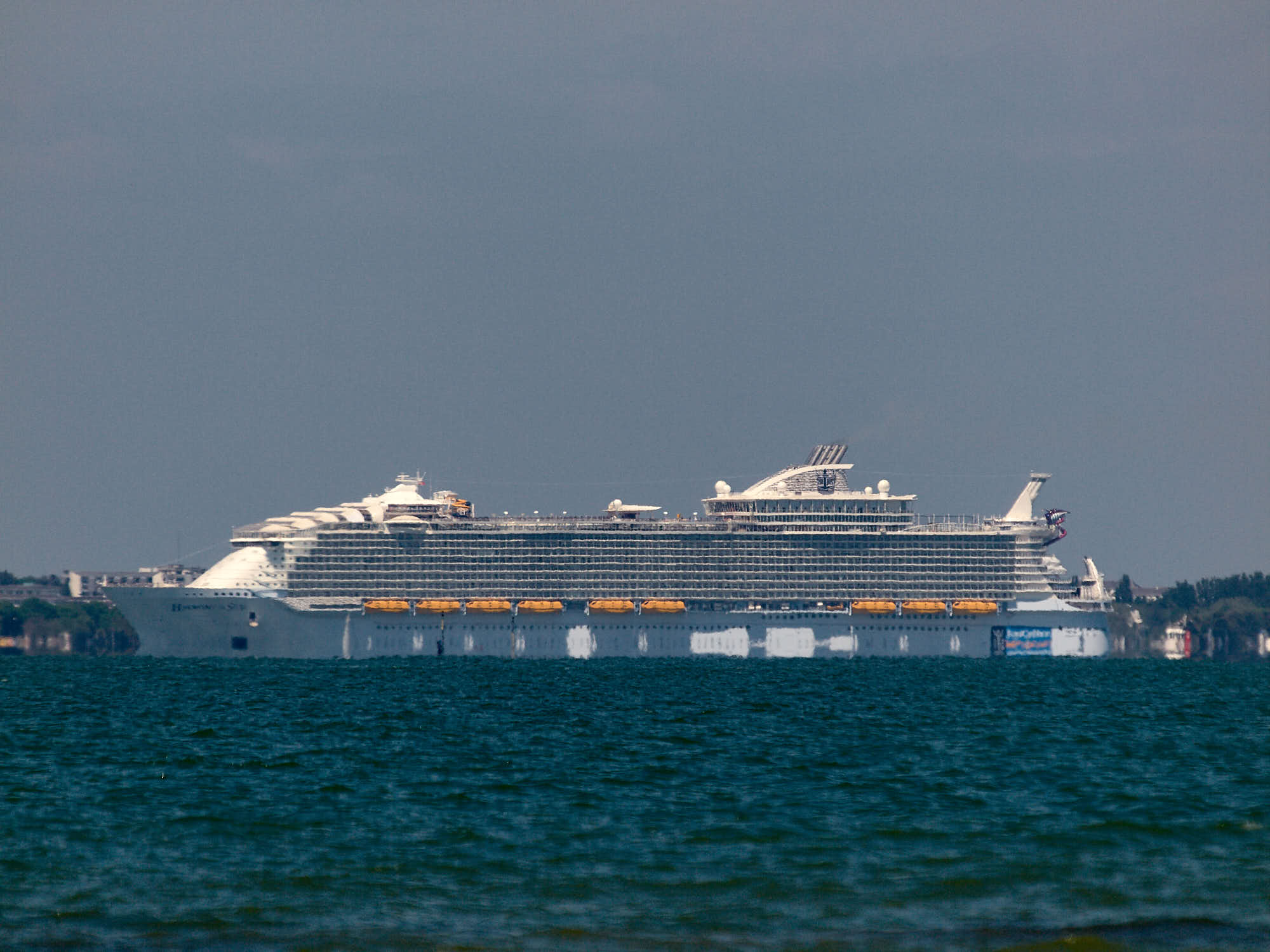 Départ Harmony of the seas