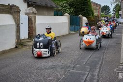 Voiture à pédales, Course, Felix, Pingouin, Vache, Crayon, Spiderman, Speedy Gonzales, Ironman, Mignon