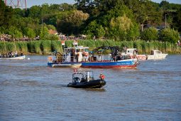 Débord de Loire, Evenement, Bateau, Baliseur Michel Pineau