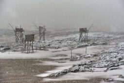 Tourisme, Paysage, Neige, Pêcherie, Rocher, Sable