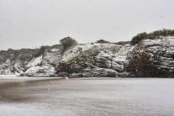 Tourisme, Paysage, Neige, Plage, Sable, Rocher