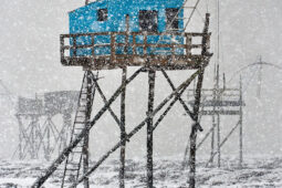 Tourisme, Paysage, Neige, Pêcherie, Rocher