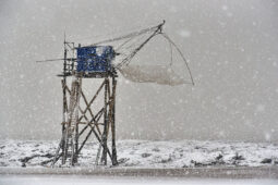 Tourisme, Paysage, Neige, Rocher, Pêcherie