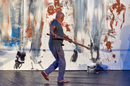 Paul Bloas & Serge Teyssot-Gay, Spectacle, Art, Peinture