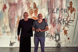 Paul Bloas & Serge Teyssot-Gay, Spectacle, Art, Peinture