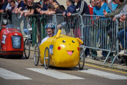 Voiture à pédales, Course, Austin, Pikachu