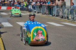 Voiture à pédales, Course, Astérix, Grenouille