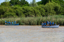 Débord de Loire, Evenement, Bateau