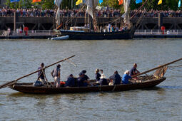Débord de Loire, Evenement, Bateau