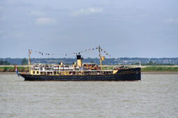Bateau, Hydrograaf, Débord de Loire, Evenement