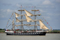 Bateau, Belem, Débord de Loire, Evenement