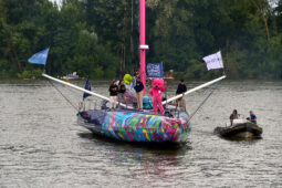Bateau, Les P'tits Doudous, Débord de Loire, Evenement