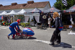 Voiture à pédales, Spiderman (20), Orientation, Paysage